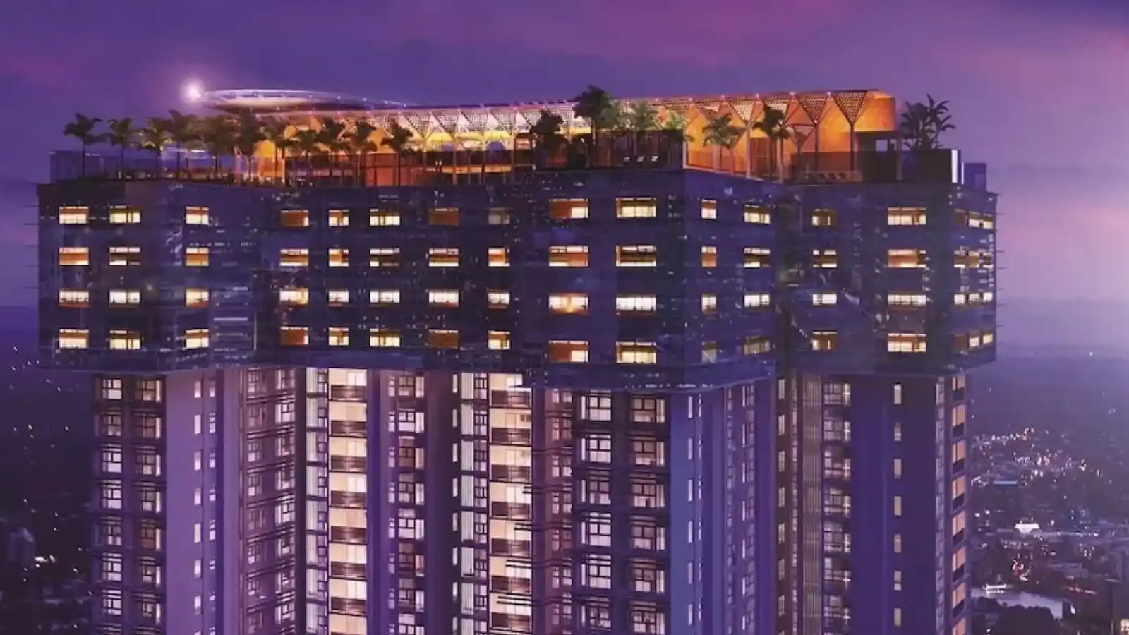 CNTC The Presidential Tower-Apartments-In-Rajajinagar-Bangalore-Sky-Villas